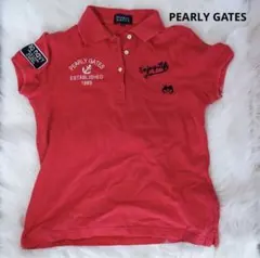 ☆超美品☆パーリーゲイツ 半袖ポロシャツ ゴルフウェア　レディース