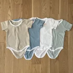 ベビー肌着 半袖シャツ 4枚セット