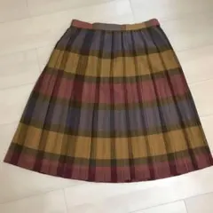 東京スタイル♡プリーツスカート♡チェック♡カラフル♡ヴィンテージ♡大きめ♡レトロのサムネイル