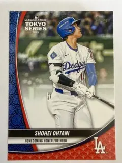 大谷翔平　topps update Japan Edition 東京シリーズ