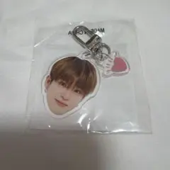 treasure カプセルトイ　顔アクキー　アサヒ　喜