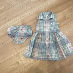 Ralph Lauren チェック柄 ワンピース 12M