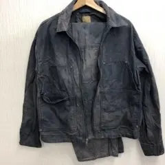 GAP キャンバス　チョアジャケット　上下セット　ネイビー　Sサイズ　中古のサムネイル