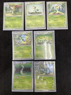 ポケカまとめ売り　ツタージャ・ジャノビー・ジャローダ7枚セット