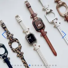 RELAX アップルウォッチバンド バックレストレザー 牛革　新品