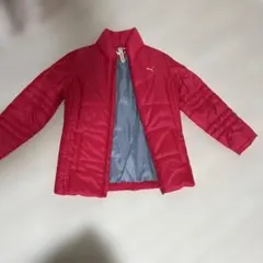PUMA ピンク キルティングジャケット