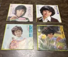 天地真理「水色の恋」含むシングルレコードEP 8枚セット
