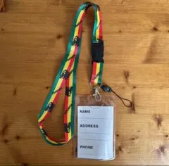 お値下げ中‼️ラスタカラーネックストラップ ジャマイカ　Jamaica レゲエ