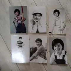 桜田淳子ブロマイド 6枚セット