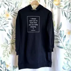 【まとめ売り対応可】ラブトキシック　フード付きパーカー　ブラック　L160