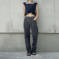 ブラックデニム リーバイス