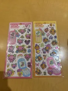 n*o様 正規品　たまごっち　 平成はっぴーフォンシール2種