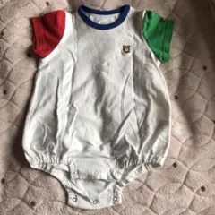 カラフル半袖ロンパース 80cm