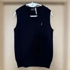 イーストボーイ　ネイビー Vネック ベスト