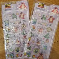 2セット ロッツォ ぷくぷくシール　3D ボンボンドロップシール