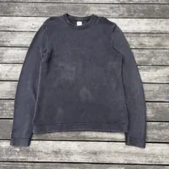 90s 00s old gap ニット サーマル 長袖Tシャツ フェード