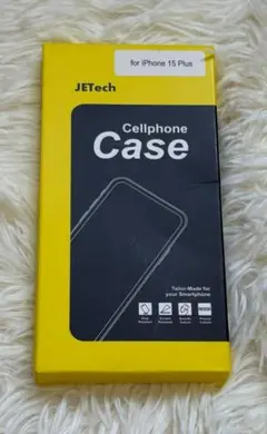 「JETech iPhone 15 Plus ケース クリア 使用1週間程度」