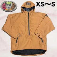 Dog & Dog フード付きスキー スノボーウェアアウター XS~S オレンジ