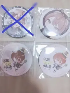 カラフルピーチ　うりさん　缶バッジセット