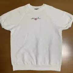 Lee リー ホワイト 半袖スウェット USA製XLサイズのサムネイル