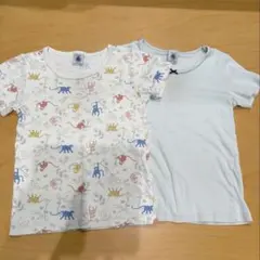 プチバトー 肌着　6ans 116cm 半袖