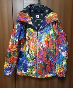 newroll スノボ スキーウェア ジャケット メンズ カラフル L 美品
