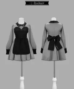 専用DimMoire お嬢様のおでかけトップス ブラウス Gray - メルカリ