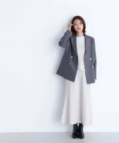 NaturalBeautyBasic ダブルブレストボクシージャケット