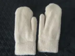 アイボリー 手袋 ワンサイズ