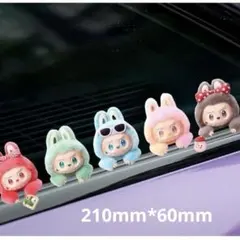 ラブブLabubuかわいいステッカー車用 スーツケース用 キャラクターグッズ