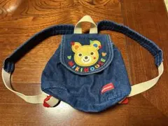ミキハウス デニムリュック ベビー キッズ 美品　色あせなし　可愛い