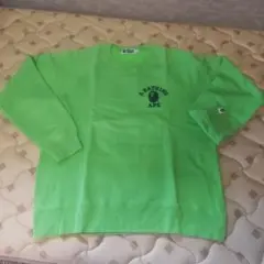 A BATHING APE グリーンスウェットのサムネイル