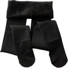 ❤️裏起毛タイツ 秋冬インナー 防寒 下着 美脚 厚手　フリーサイズ　黒