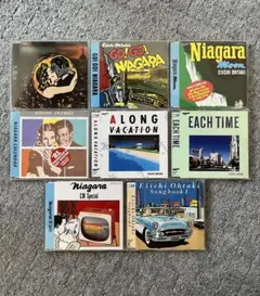 山下達郎 ジャケット絵柄アクリルコースター 全8種コンプリート 非売品