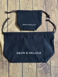 DEAN&DELUCA 巾着ポーチ２個セット（S／L）＜オンラインストア限定＞のサムネイル