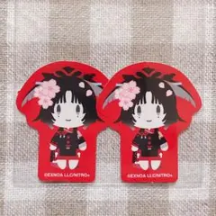 刀剣乱舞 御伴散歩 さくら装備 フレークシール ステッカー 小烏丸