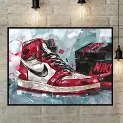 新品 No 191】 ポップアートパネル NIKE エア ジョーダン - メルカリ