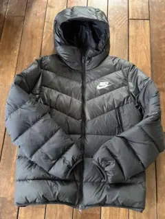 Nike フード付きダウンジャケット ブラック