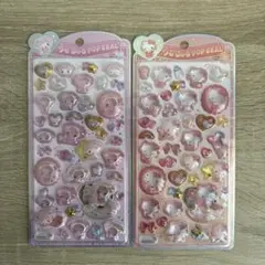【正規品】うるちゅるポップシール サンリオベビー キティ&マイメロ2枚セット②