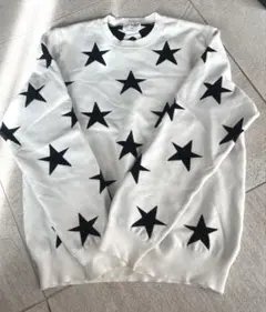 【Jack Bunny!!】星柄ニット　2号（L）