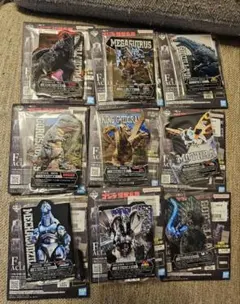 一番くじ ゴジラ 怪獣乱舞 F賞 ACLLECT　アクレクト　9種セット