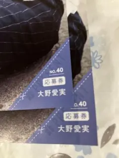 本日22時まで　大野愛実 応募券2枚 週刊少年マガジン