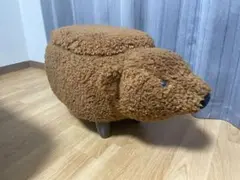 収納付きアニマルスツール ANIMO くま　収納　椅子