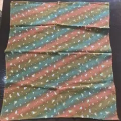 花柄風呂敷 オレンジ・グリーン系