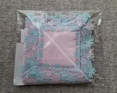 ミッフィー　近沢 レース　ハンカチ ピンク