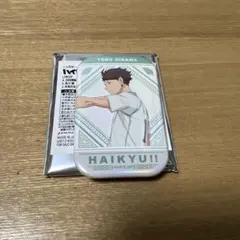 ハイキュー　及川徹　ホログラムスクエア缶バッジ