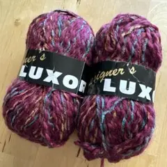 ベルギー製　LUXOR アクリル68%ウール32% 50g 1玉+44g