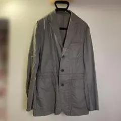 23区 HOMME 3釦メンズ・ジャケット グレージュ色