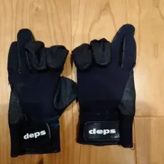 deps 　デプス　フィッシンググローブ ブラックのサムネイル