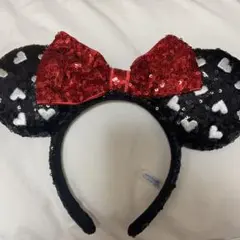 ディズニー ハート模様 カチューシャ